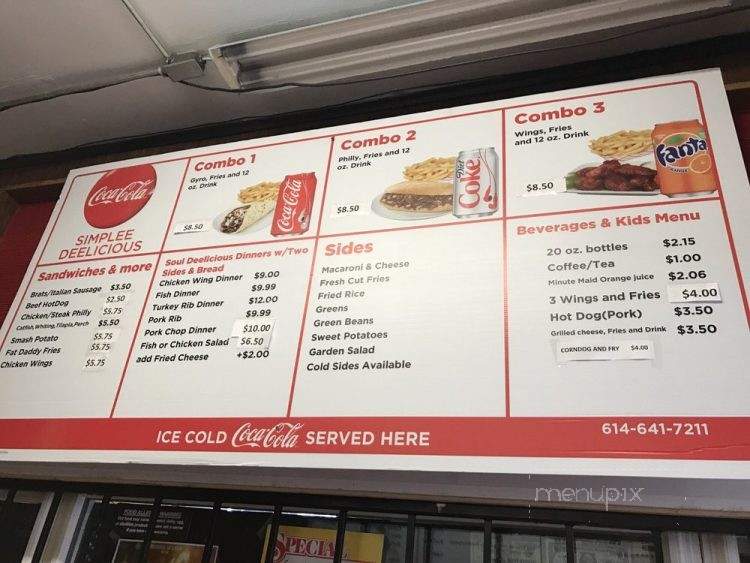 Simplee Deelicious - Columbus, OH menu_pic