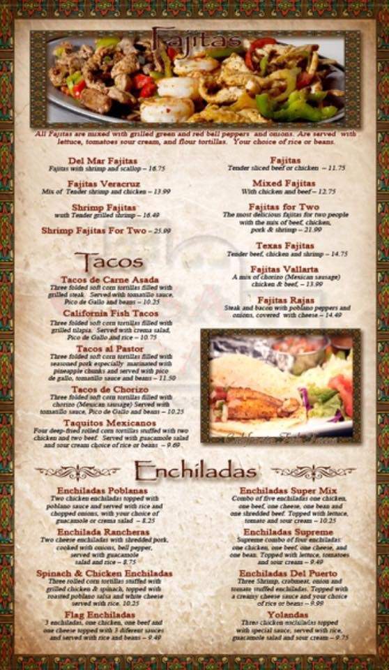 Casa Grande - Hicksville, OH menu_pic