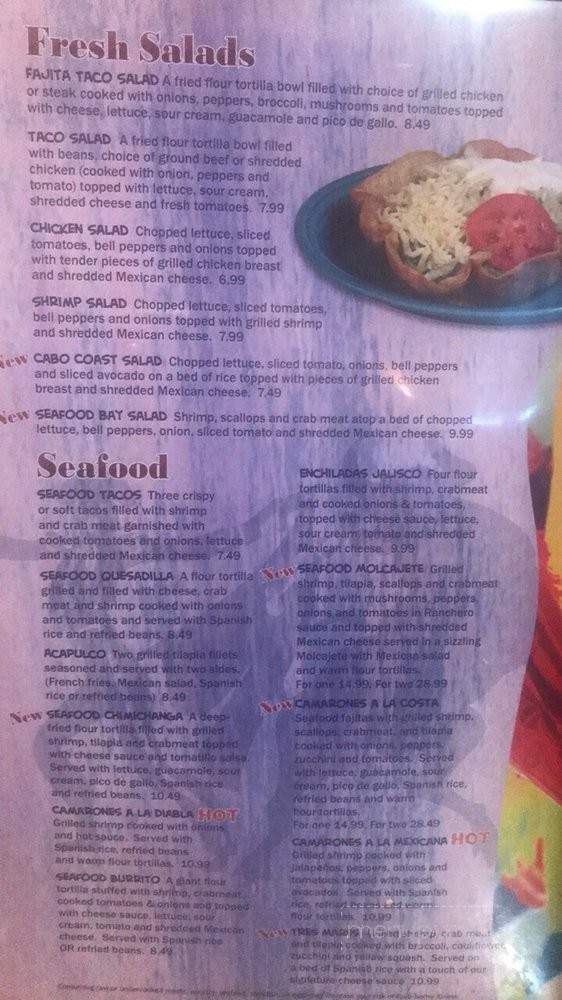 Pueblo Real - Chesterland, OH menu_pic