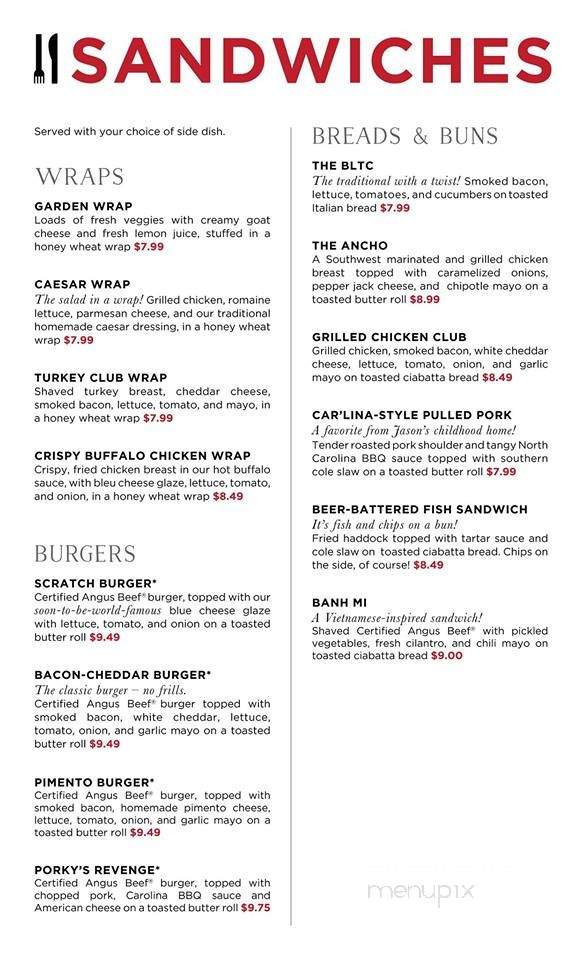 Scratch - Lisbon, OH menu_pic