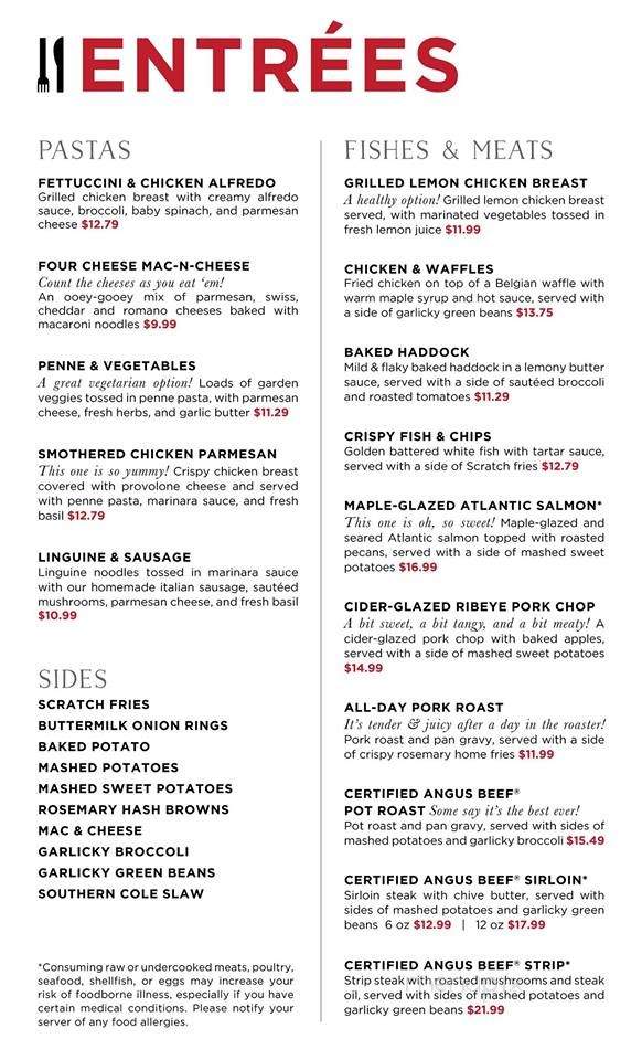 Scratch - Lisbon, OH menu_pic