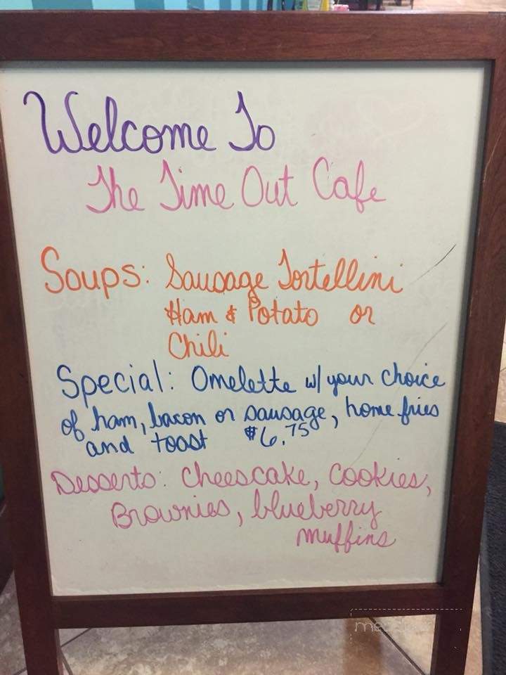 Time Out Cafe - Dalton, OH menu_pic