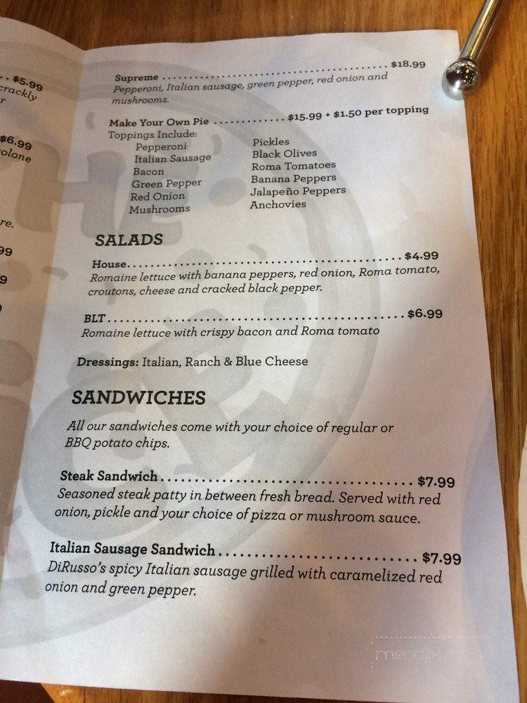 The Slice - Middletown, OH menu_pic