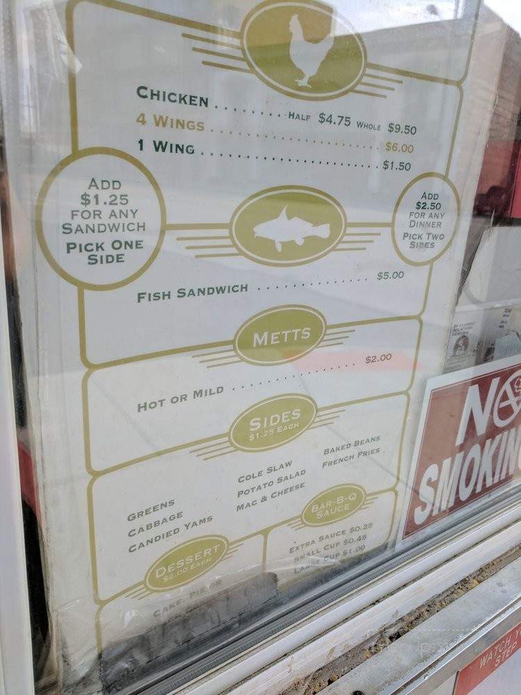 J&W Bar-B-Que - Cincinnati, OH menu_pic