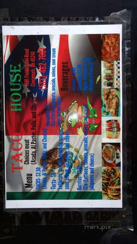 Taquitos Uruapan - Cincinnati, OH menu_pic
