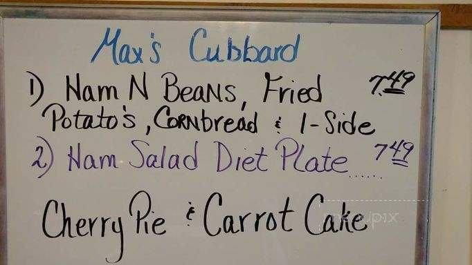 Max's Cubbard - Lebanon, IN menu_pic