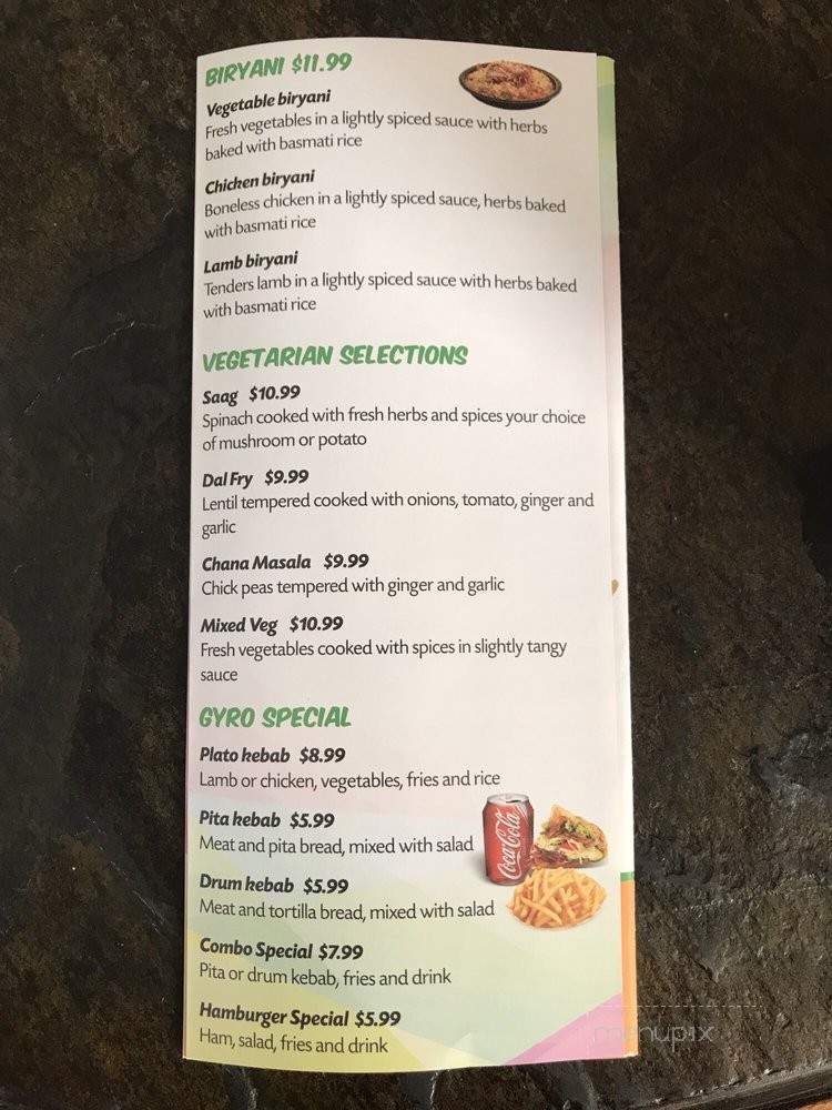 Superfood and Gyros House - Brownsburg, IN menu_pic