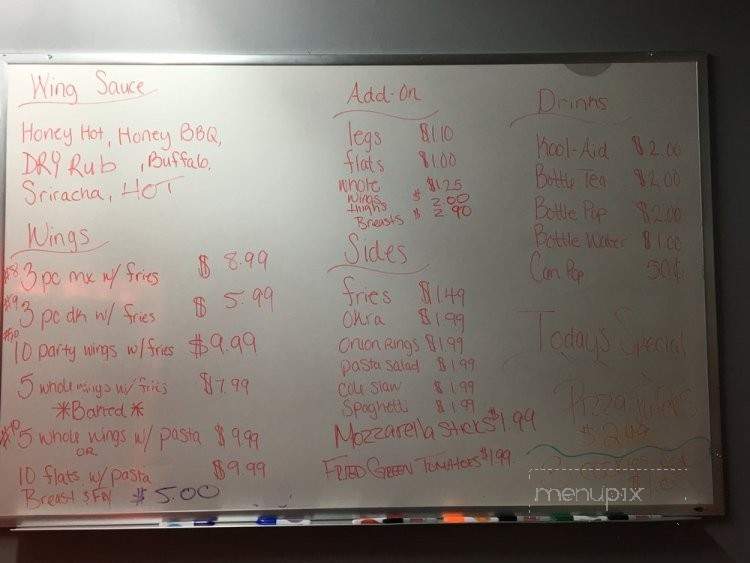 The Chicken Joint - Indianapolis, IN menu_pic