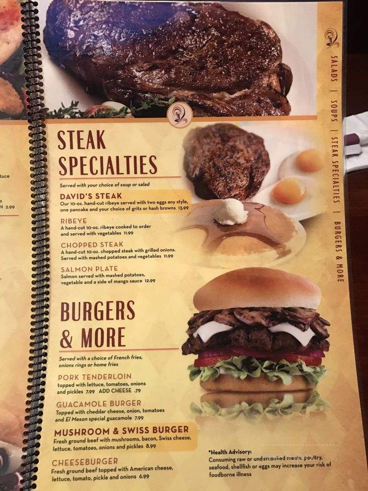 Gold Coffee Pancake House - Indianapolis, IN menu_pic