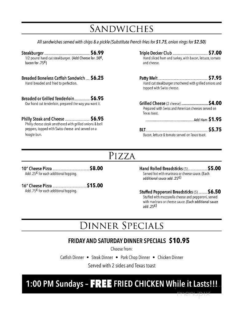 Generations Grill - Indianapolis, IN menu_pic