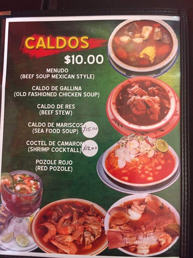 El Rey Del Taco - Indianapolis, IN menu_pic