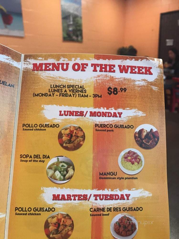 Tu Casa Latin Food - Indianapolis, IN menu_pic