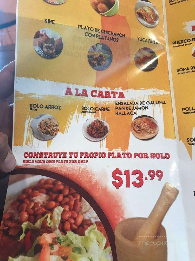 Tu Casa Latin Food - Indianapolis, IN menu_pic