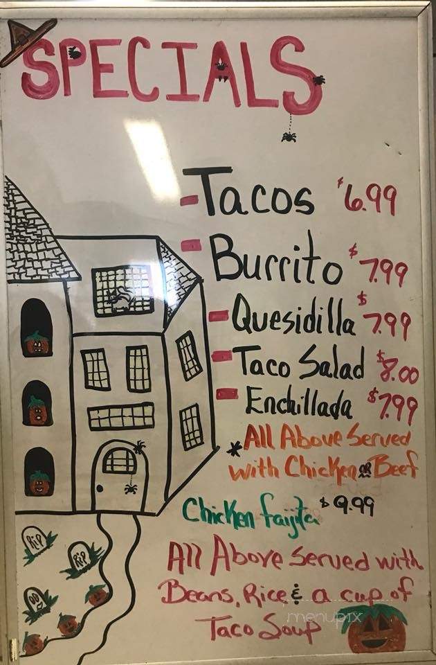 Bluejay Cafe - North Judson, IN menu_pic