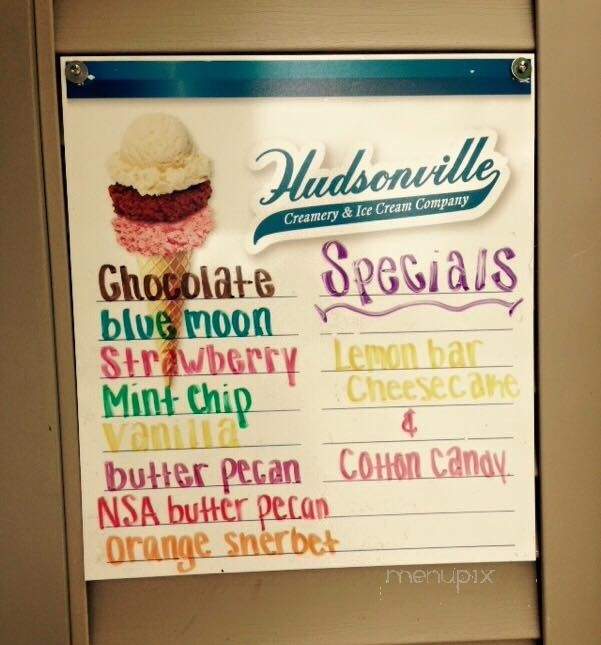 Cougar Cone - Albion, IN menu_pic