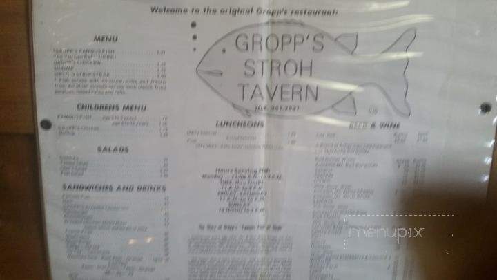 Original Famous Fish of Stroh - Stroh, IN menu_pic