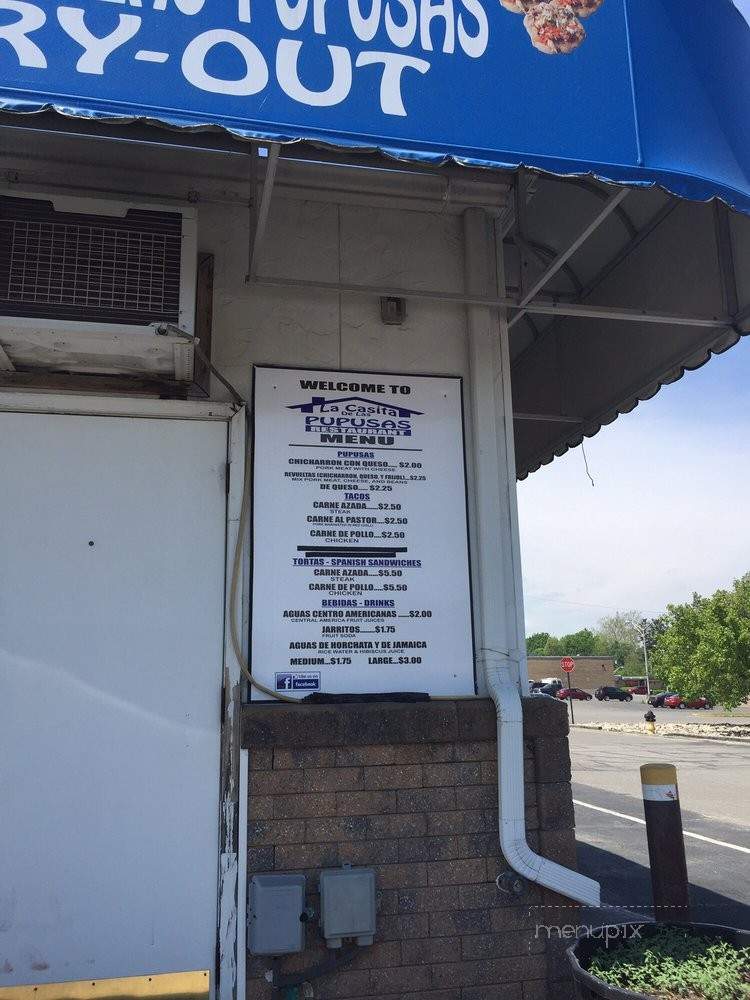 La Casita de La Pupusas - Logansport, IN menu_pic