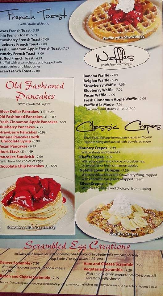 Lakes Grill Restaurant - Silver Lake, IN menu_pic