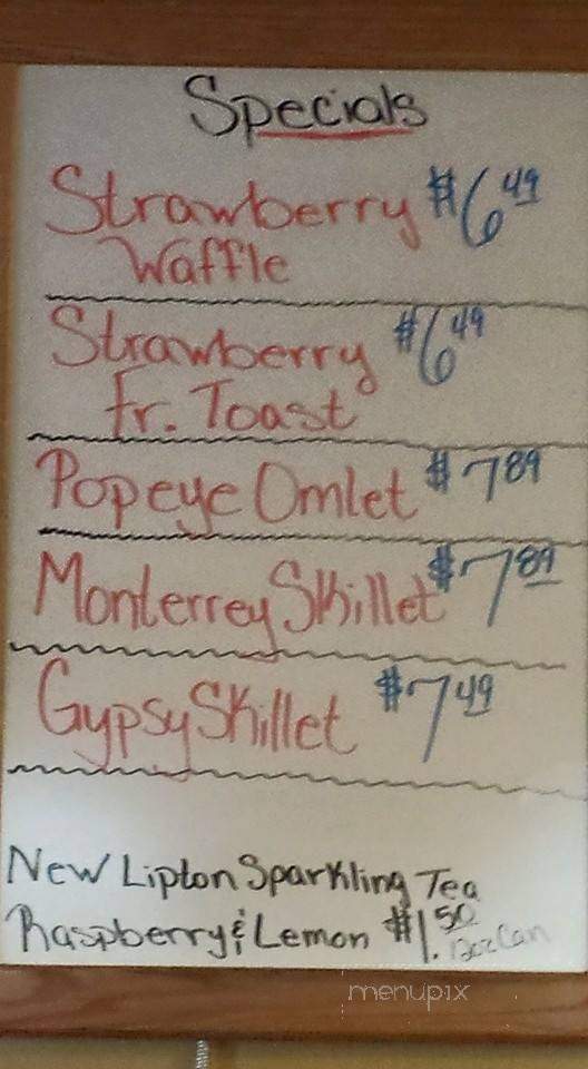 Lakes Grill Restaurant - Silver Lake, IN menu_pic