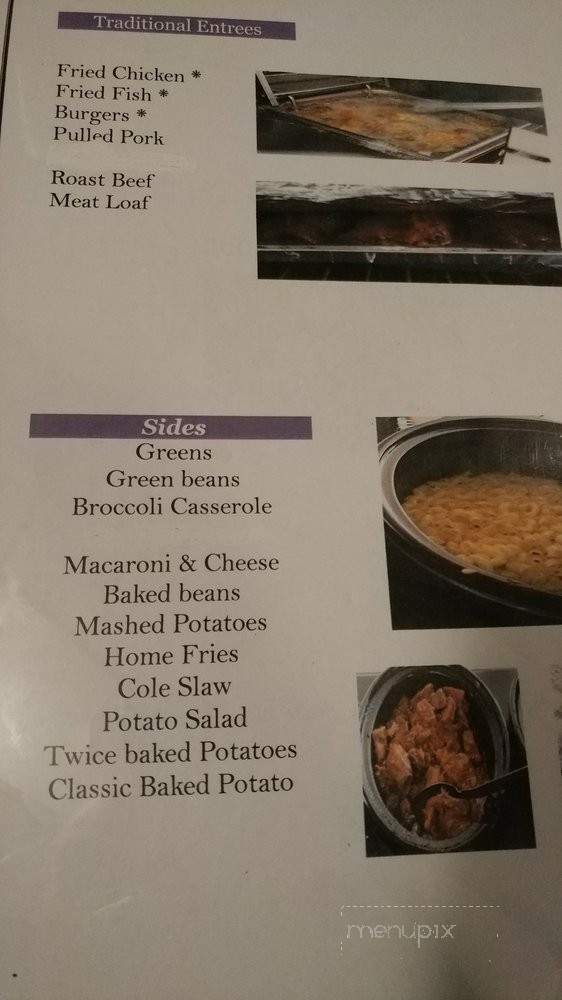 Joyce And Daughters Restaurant - Charlestown, IN menu_pic