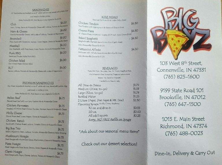 /30241302/Big-Boyz-Pizza-Richmond-IN - Richmond, IN