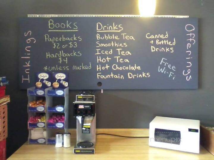 Inklings Bookstore - Bedford, IN menu_pic