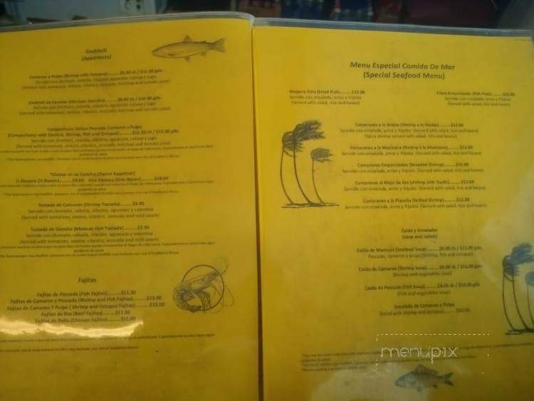Restaurant Acapulco - Pontiac, MI menu_pic
