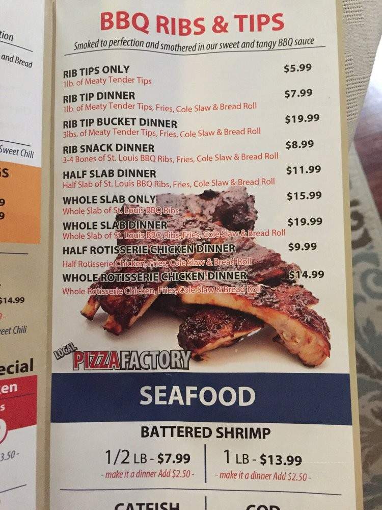 Local Pizza Factory - Pontiac, MI menu_pic