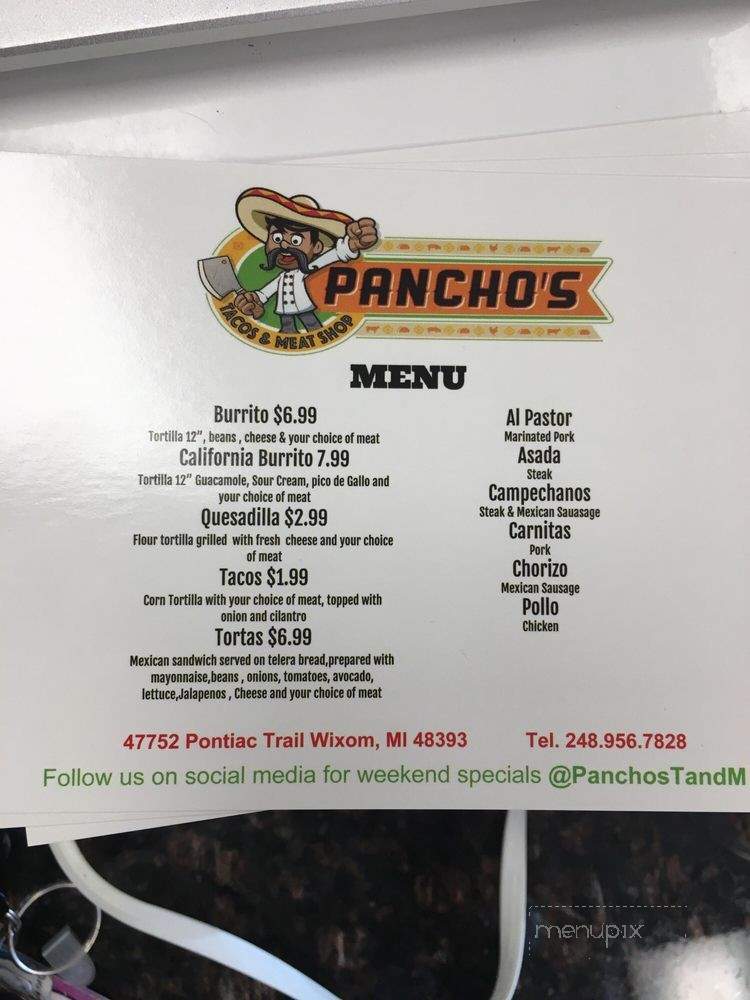 /30437252/Panchos-Tacos-and-Meat-Shop-Walled-Lake-MI - Walled Lake, MI
