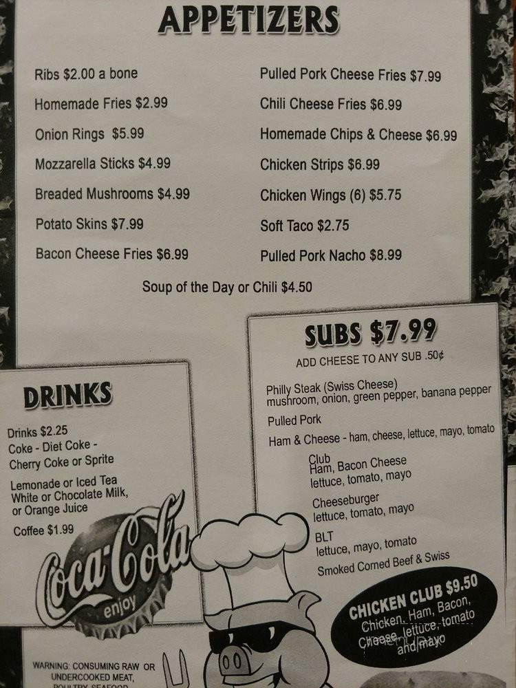 Red's Barbeque - Clio, MI menu_pic