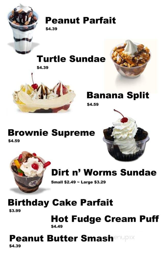 Lighthouse Creamery - Lexington, MI menu_pic