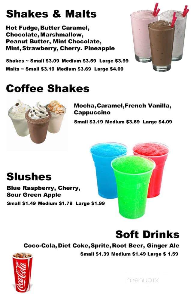 Lighthouse Creamery - Lexington, MI menu_pic