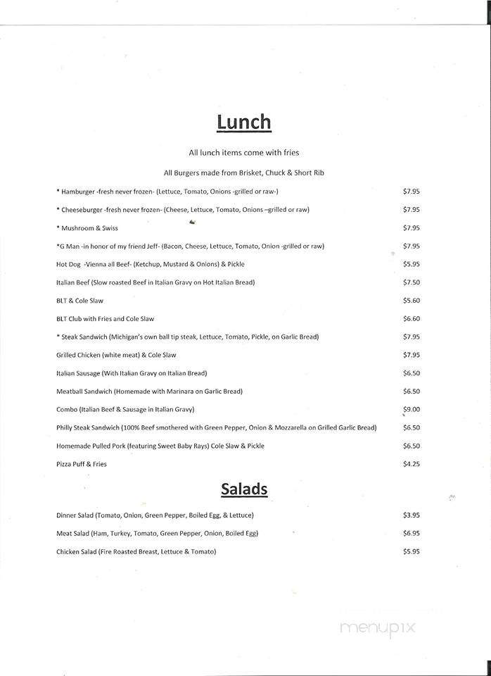 Countryside Family Diner - Township of Branch, MI menu_pic