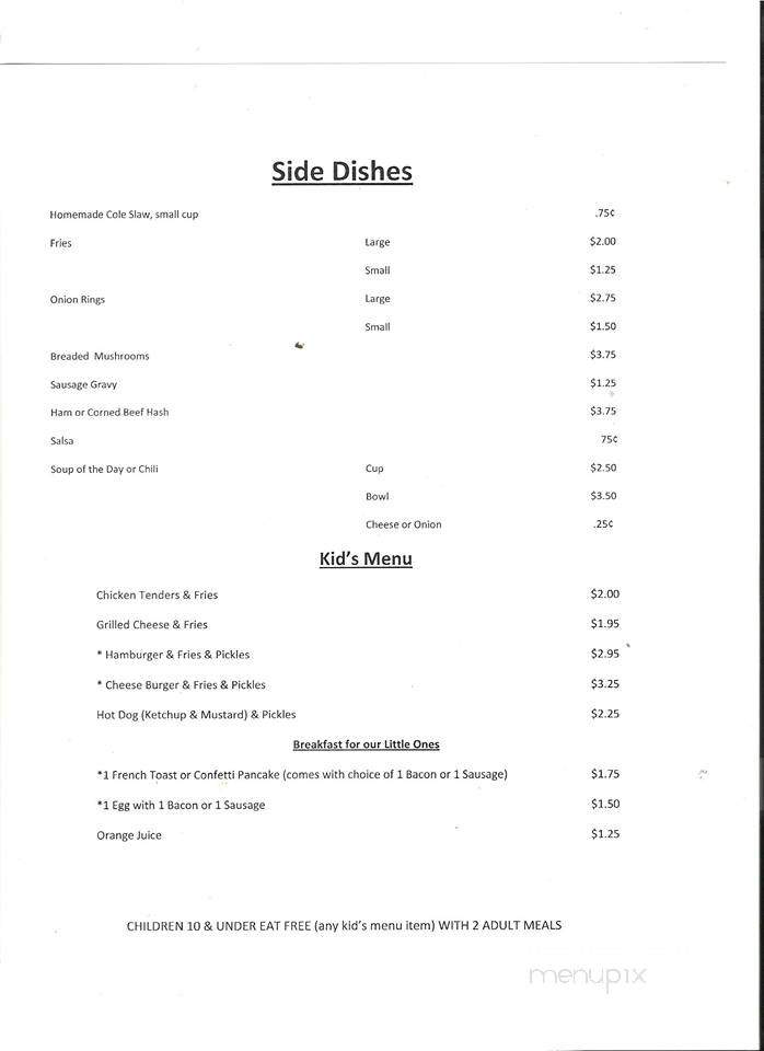Countryside Family Diner - Township of Branch, MI menu_pic