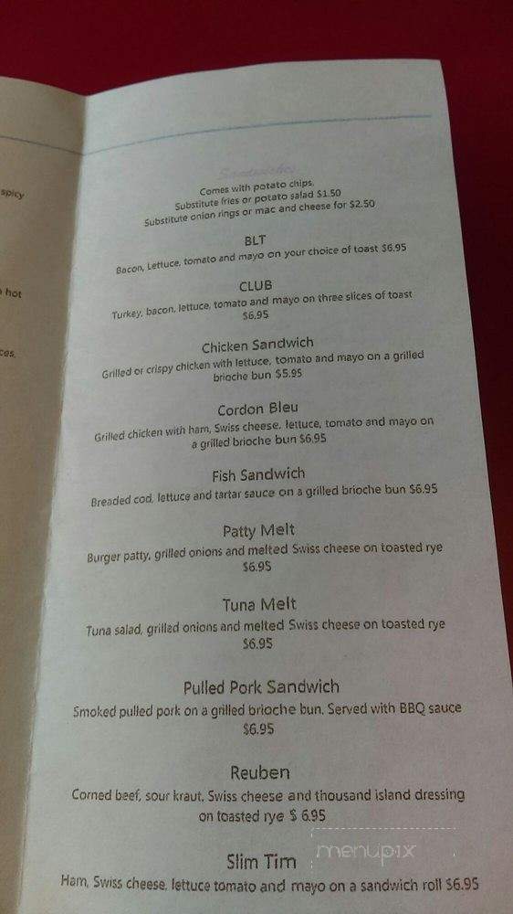 Brewsters Coney island - Ludington, MI menu_pic