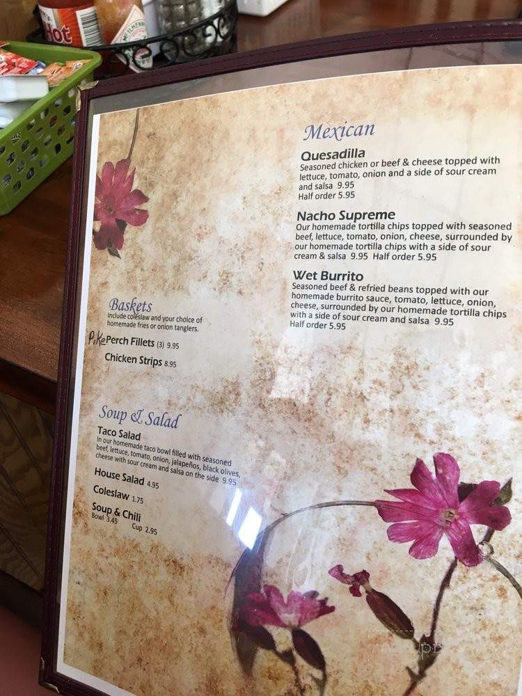 Deb's Lakeside Cafe - Shelby, MI menu_pic
