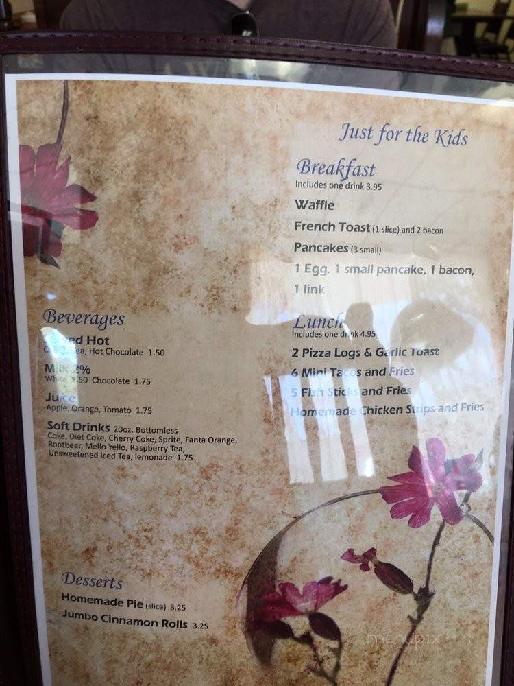 Deb's Lakeside Cafe - Shelby, MI menu_pic