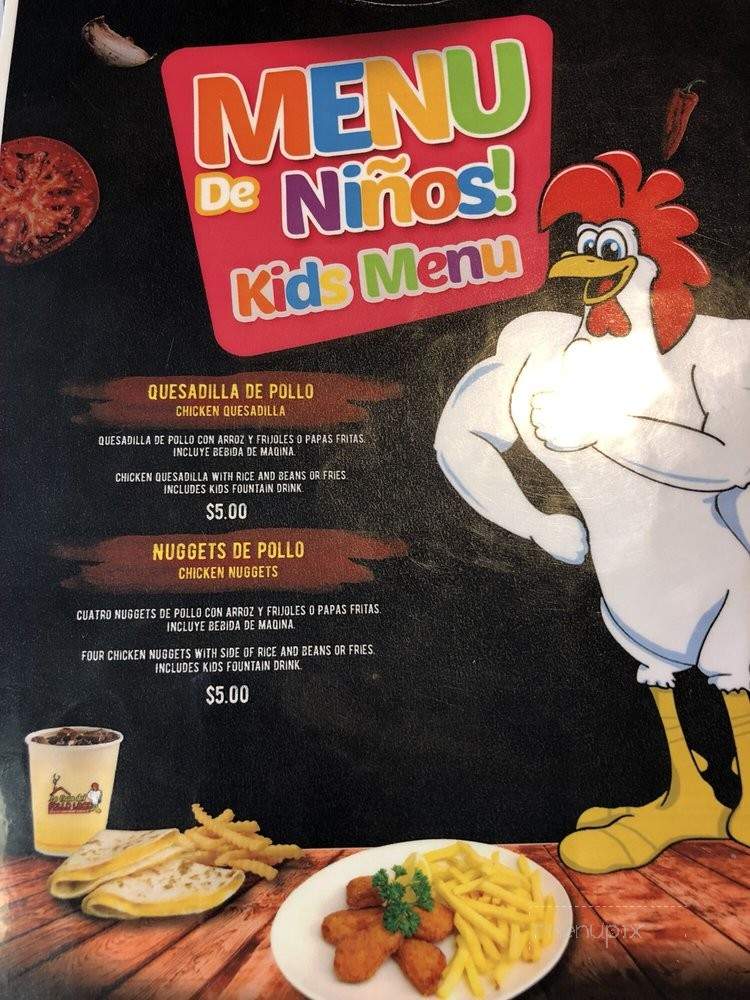 La Casa Del Pollo Loco - Grand Rapids, MI menu_pic