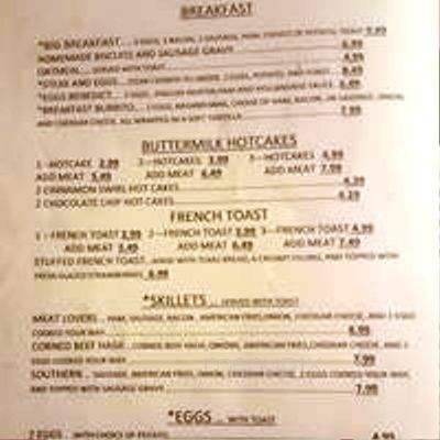The DownTowner - Manistique, MI menu_pic