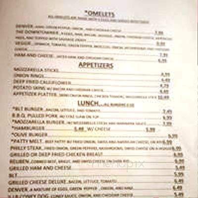 The DownTowner - Manistique, MI menu_pic