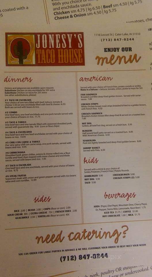 jonesy's taco house