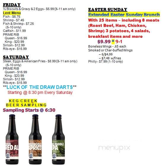 Loess Moose Bar & Grill - Missouri Valley, IA menu_pic