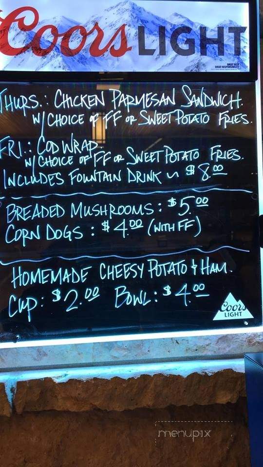 The Hangar Bar & Grille - Dubuque, IA menu_pic