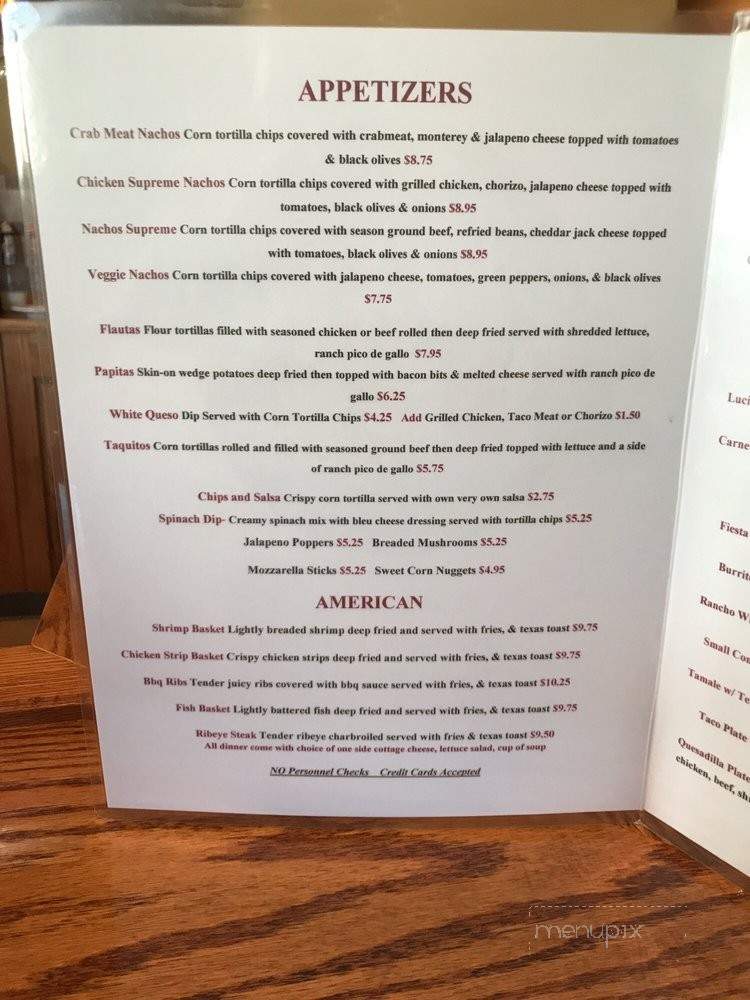 Lucita's Diner - Cedar Rapids, IA menu_pic