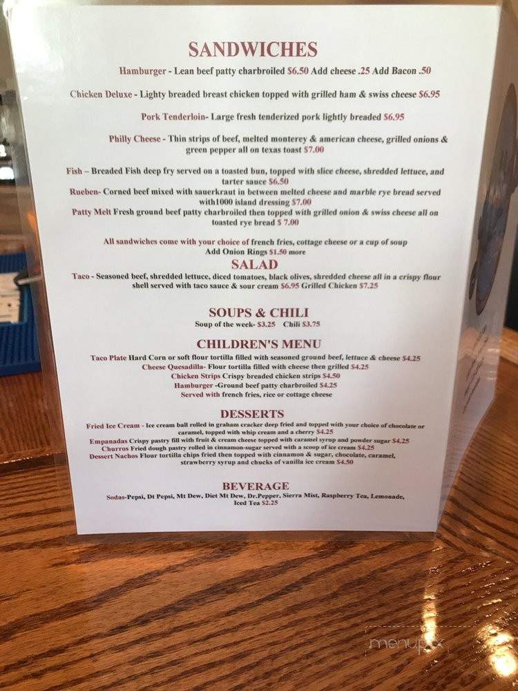 Lucita's Diner - Cedar Rapids, IA menu_pic