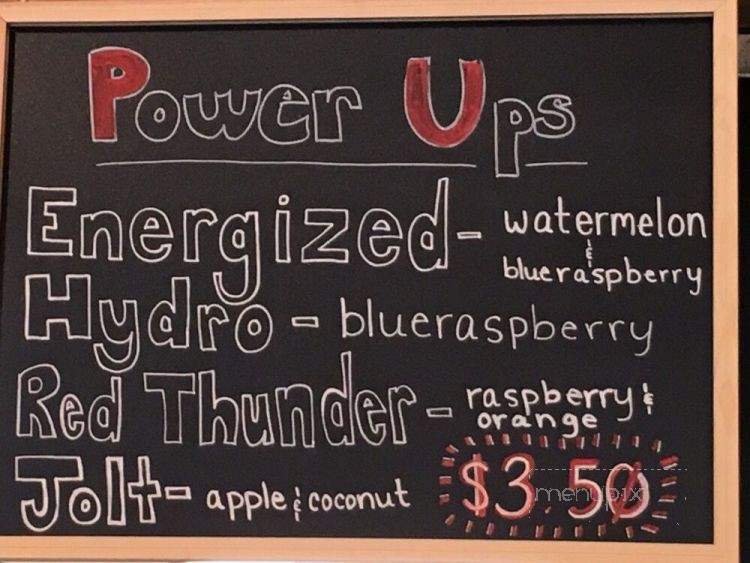 Energized Cafe - Davenport, IA menu_pic