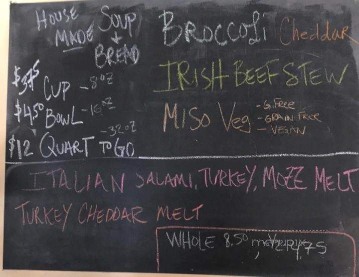 Wading Bear Bakery - Cedar Grove, WI menu_pic