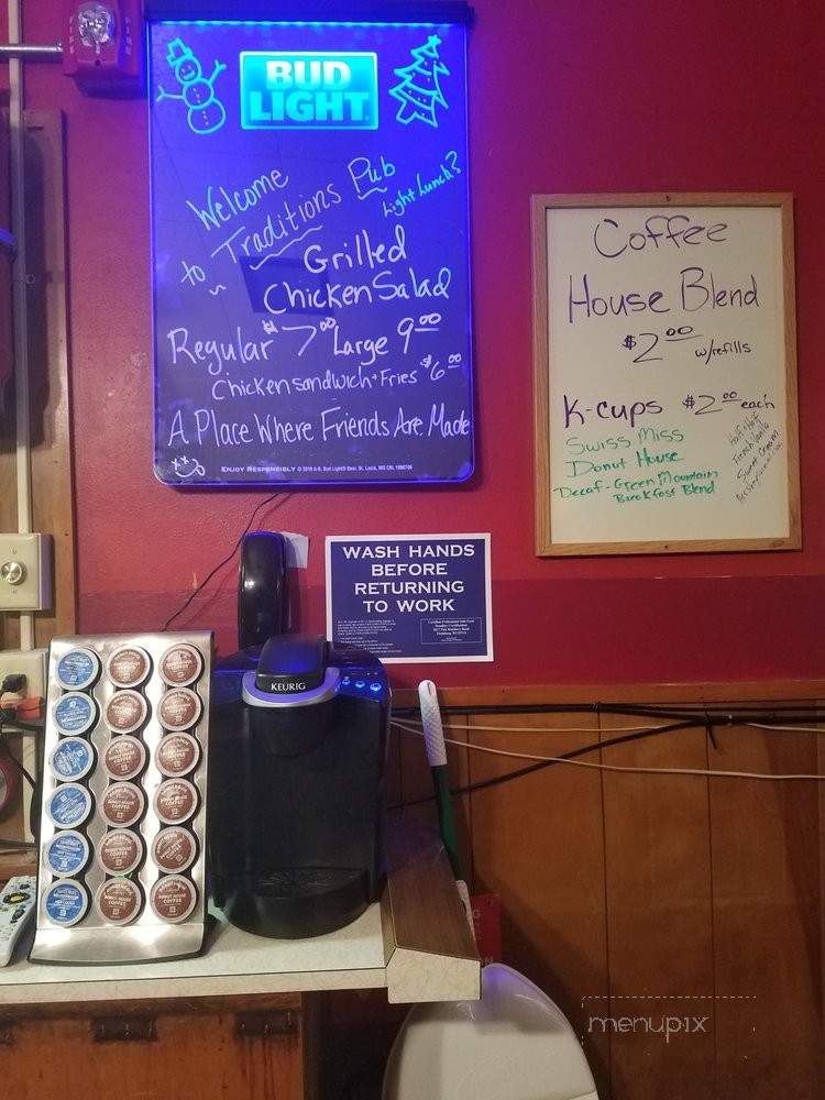 Traditions Pub - West Bend, WI menu_pic
