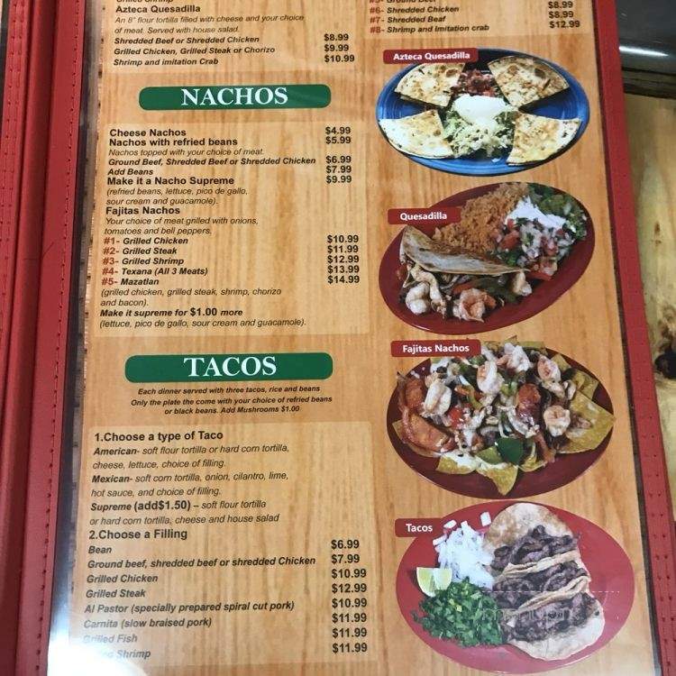 Cinco De Mayo Fiesta - Richland Center, WI menu_pic
