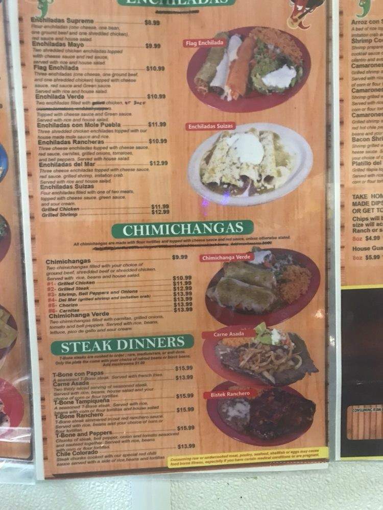 Cinco De Mayo Fiesta - Richland Center, WI menu_pic